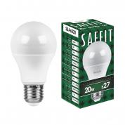 Лампа светодиодная SAFFIT SBA6020 Шар E27 20W 4000K