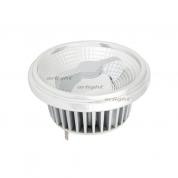 Лампа AR111-FORT-G53-12W-DIM Warm3000 (Reflector, 24 deg, драйвер 350mA) (ARL, Металл)