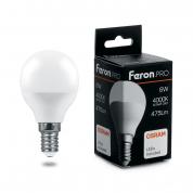 Лампа светодиодная Feron.PRO LB-1407 Шарик E14 7.5W 6400K OSRAM LED