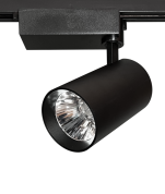 Трековый светодиодный однофазный светильник TR4240 40W 4000К 2TRA 38гр. черный