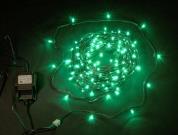 LED-LP-15СМ-100M-12V-G, Светодиод. клип-лайт зеленый, темный провод