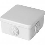 Коробка разветвительная STEKKER EBX10-24-44  250/380В, 10А, IP44, 4 вводов, белая (КЭМ 3-10-4 (П))