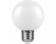 Лампа светодиодная LB-371 холодный белый шар E27 220В 3Вт