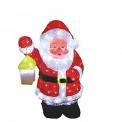 Светодиодная акриловая фигура Дед Мороз  46см 