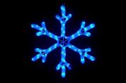 LED-XM(FR)-2D-CK005-B-24&quot;Мотив Снежинка синий