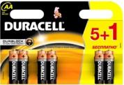 Элемент питания Duracell Basic LR6 (6*BL) (6/60) 5000394107458 81545408