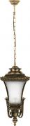 Светильник садово-парковый Feron PL4024 четырехгранный на цепочке 60W E27 230V, черное золото