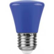 Лампа светодиодная LB-372 Синий колокольчик E27 220В 1Вт