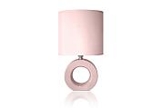 Настольная лампа AT12293 Е14 "Круг" розовая