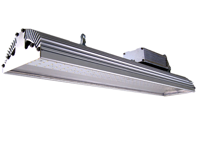 Промышленный светодиодный светильник NL-FL 80-80 80W AC220V IP65 9000Lm 650x120x100мм (=900W Лон)