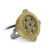 Накладной светодиодный светильник SLW-07  синий, желтый 6W IP68 6LED