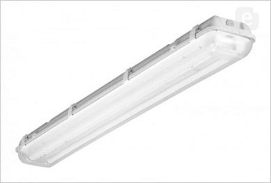 Пылевлагозащищенный светодиодный светильник айсберг LTD 218-28 LG (аналог ЛСП 2*18) 17W AC220V IP65 2000Lm 390x105x83мм (=200W Лон)