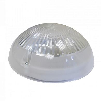 Светодиодный светильник ДБП 08-6-011(012) антивандальный с датчиком движения, металлическое основание 6Вт прозрачный