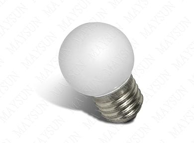 Светодиодная лампа с шарообразной колбой D40 Е27 1W (декоративная для гирлянды белт-лайт)